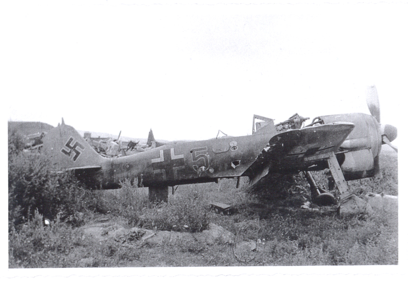 Foto z letiště Planá 1945