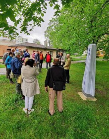 Odhalení pomníku Antonína Ježka