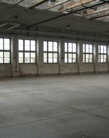 Haly na výrobu a montáž letadel Fi-156